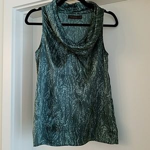 The Limited Green Cowl Neck Blouse